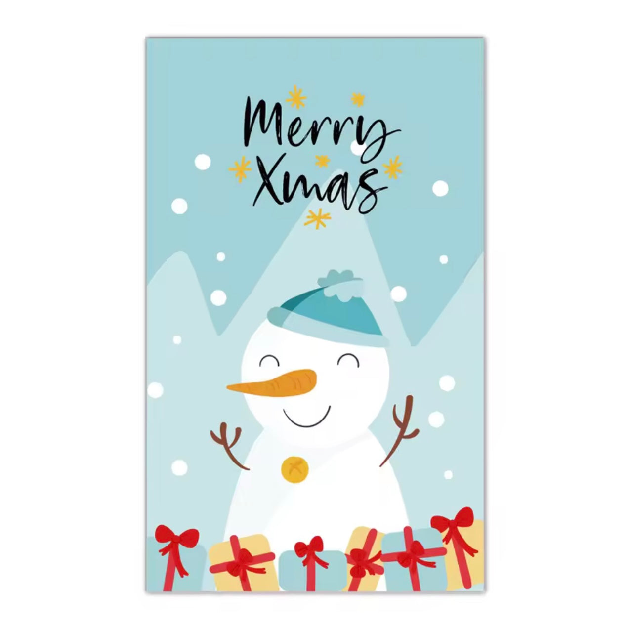 TARJETA NAVIDAD XMAS